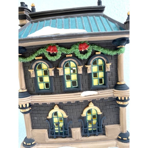 Department 56 Dickens Village Blenham Street Bank With 1996 retired - Picture 5 of 10